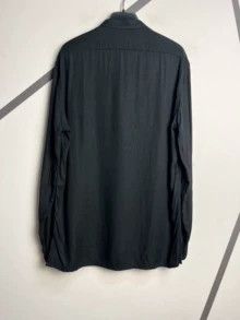 Saint Laurent Paris single-breasted, black court shirt Size US M / EU 48-50 / 2 - 3 Thumbnail