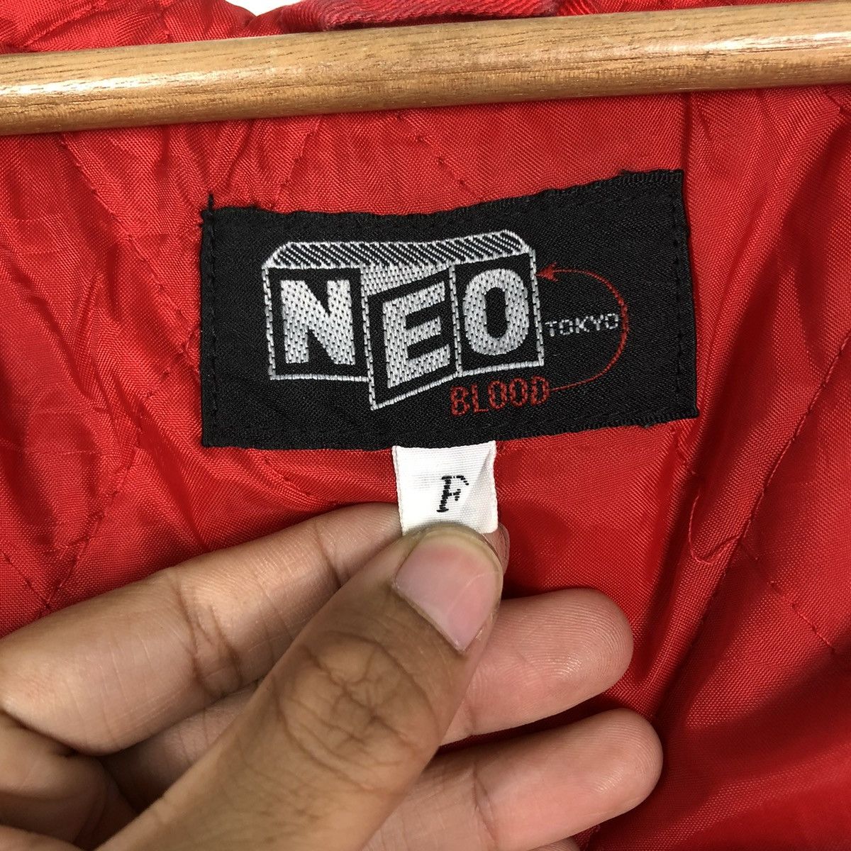 Japanese Brand 🔥VINTAGE RIOT RIOT BOMBER JACKET NEO BLOOD BIG LOGO JAPAN Size US M / EU 48-50 / 2 - 21 Thumbnail