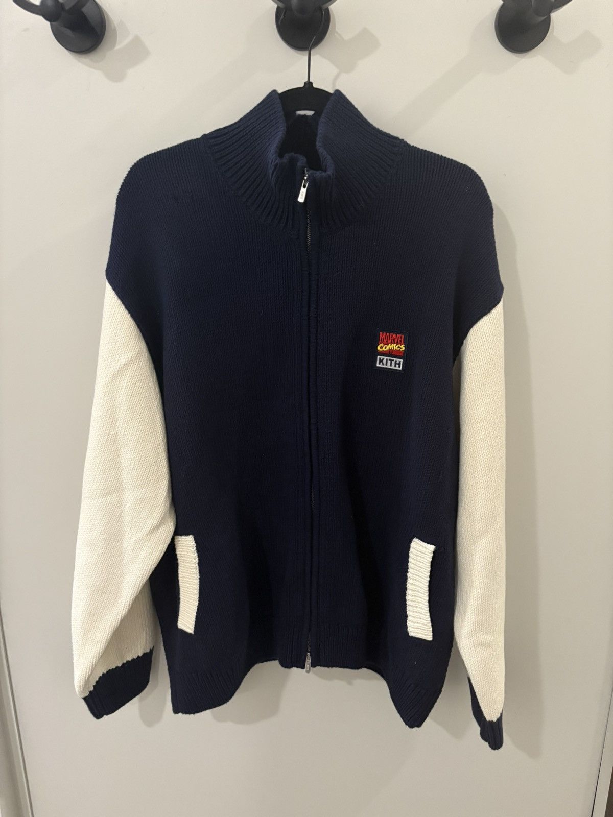 Kith × Marvel Comics Kith x Marvel Comics Full Zip Sweater - Nocturnal Size US XXL / EU 58 / 5 - 1 Thumbnail
