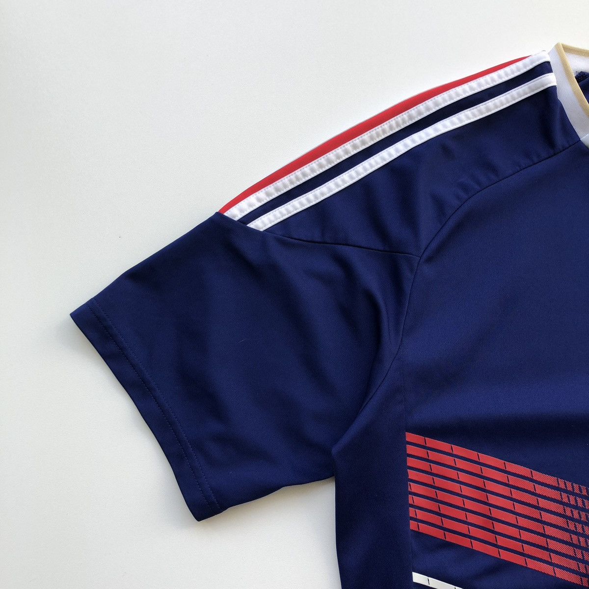 Adidas Adidas France 2009/2011 Home Jersey Blue Rare UEFA FIFA Size US L / EU 52-54 / 3 - 4 Thumbnail