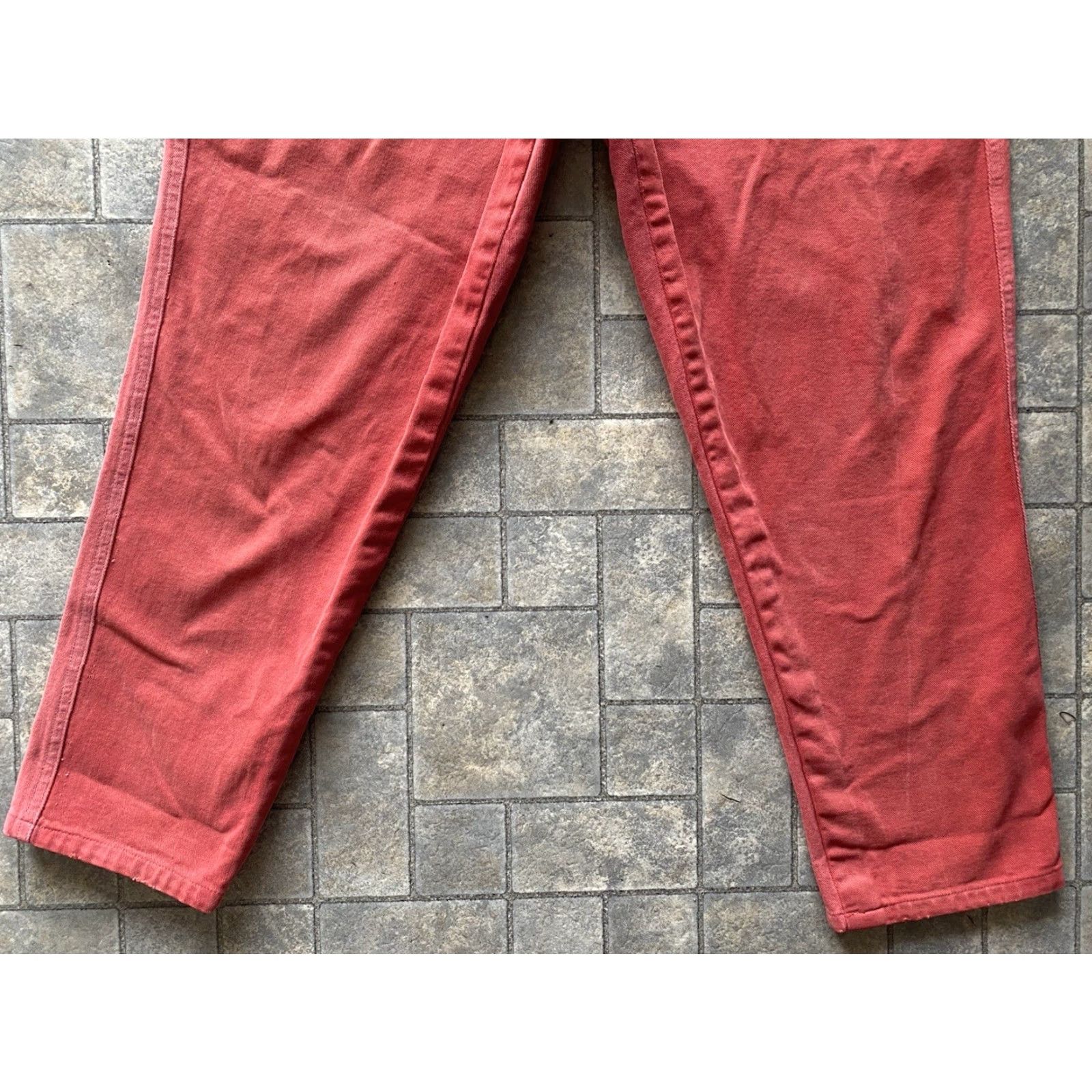 Vintage VINTAGE Rockies Jeans Women 17/18 Red/Orange Western 90s Cowboys Southwestern Mens? Girls? Wait end. Size 38" / US 16 / IT 52 - 2 Thumbnail