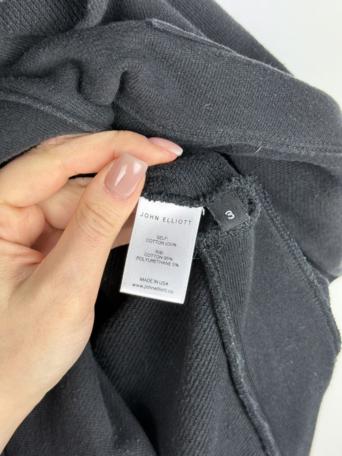 John Elliott John Elliott Men’s Hoodie Pullover Size 3 Drawstring USA Size US L / EU 52-54 / 3 - 9 Thumbnail