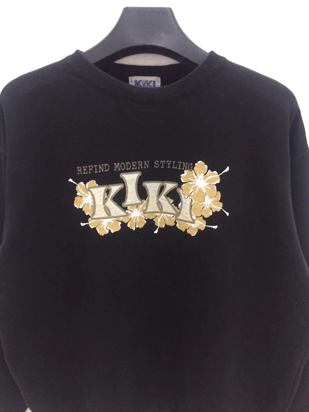 Vintage Vintage Kiki Spell Out Sweatshirt Size US L / EU 52-54 / 3 - 3 Thumbnail