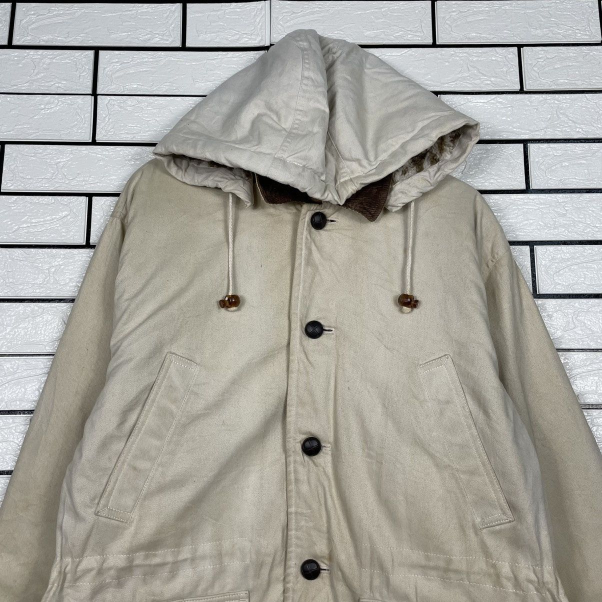 Japanese Brand Japanese Brand Spinash Hooded Long Jacket Size US L / EU 52-54 / 3 - 2 Thumbnail