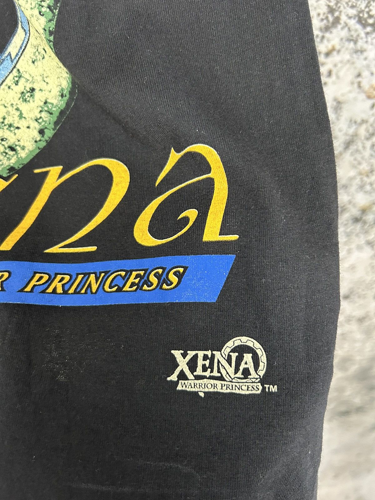 Vintage Vintage 1996 Xena Warrior Princes Movie Series Graphic Tee Size US L / EU 52-54 / 3 - 5 Thumbnail