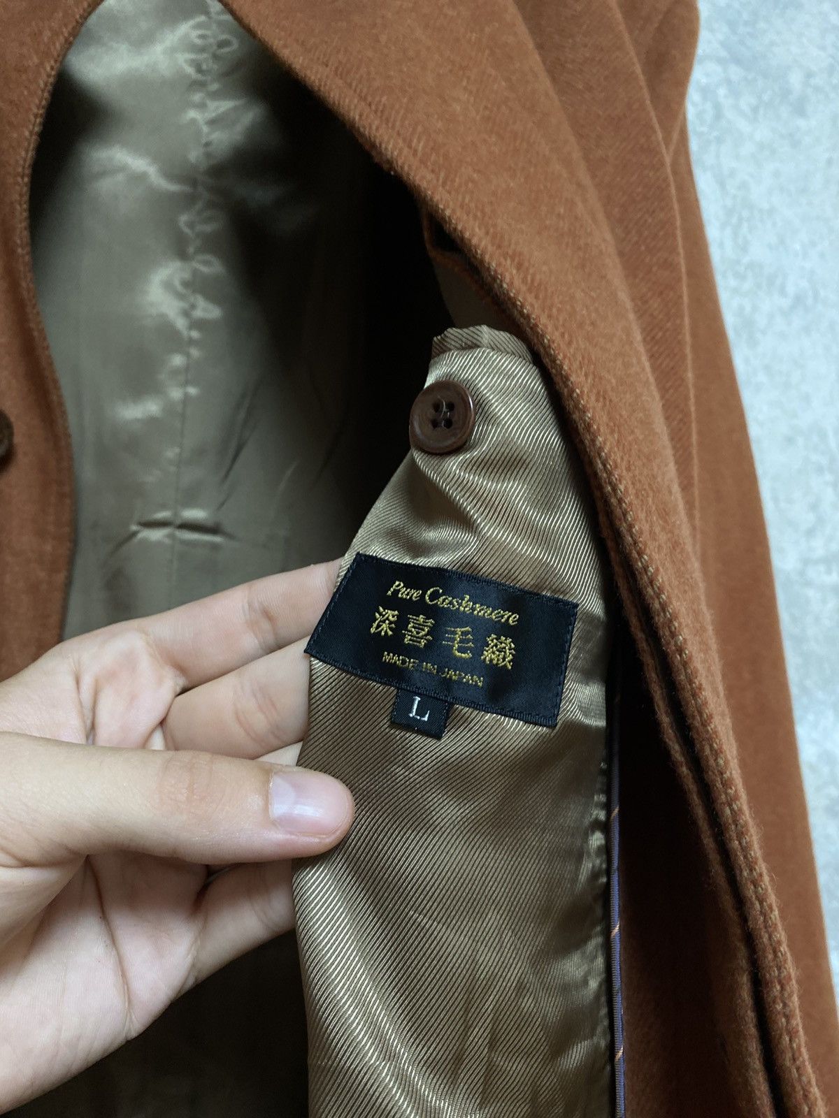 Japanese Brand Fukayoshi Keori japan cashmere premium coat Size US L / EU 52-54 / 3 - 7 Thumbnail