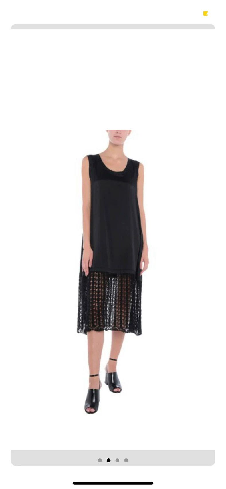 Jenine High Split Pleated Skirt Maxi Dress