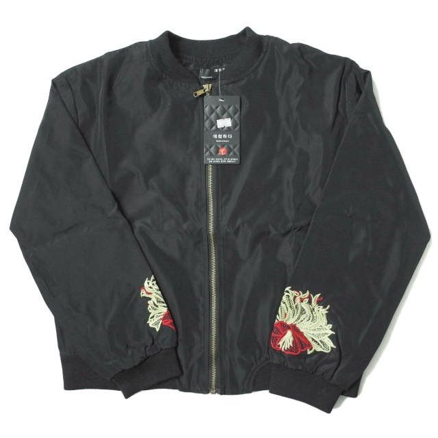 Other Other Embroidered Nylon Flight Jacket Others Outerwear Size ONE SIZE - 1 Thumbnail
