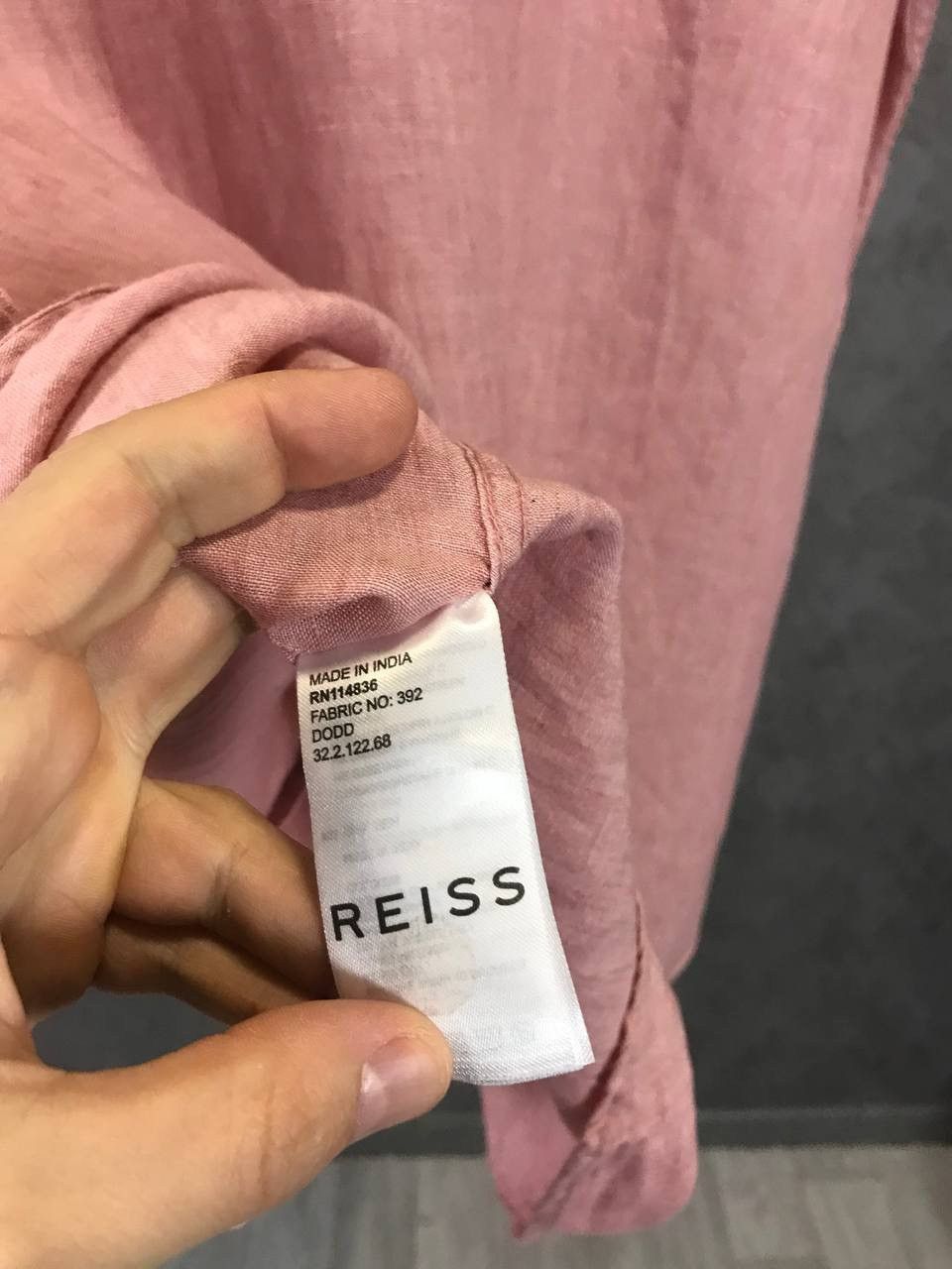 Reiss Reiss linen shirt Size US L / EU 52-54 / 3 - 5 Thumbnail