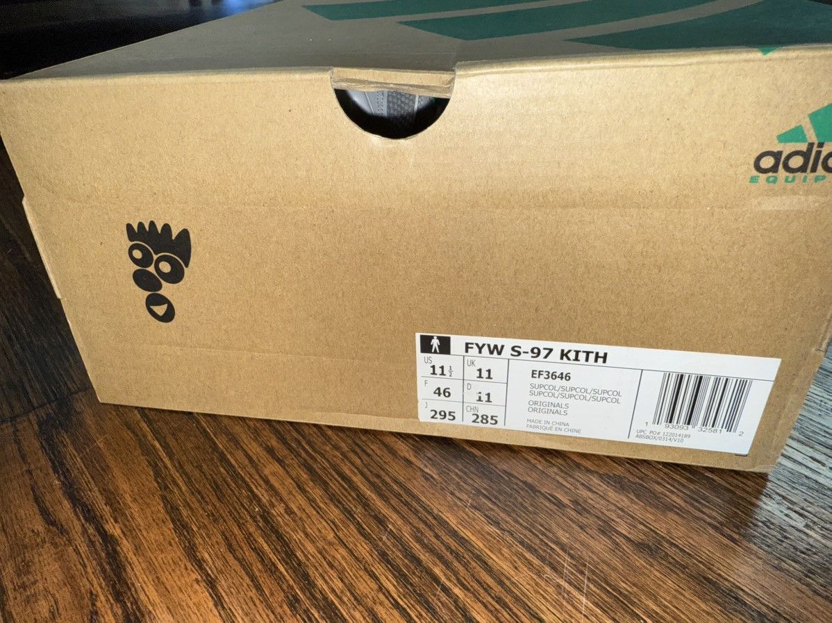 Adidas × Kith Kith x Adidas FYW S-97 White/Green Size 11.5 Ronnie Fieg Size US 11.5 / EU 44-45 - 9 Thumbnail