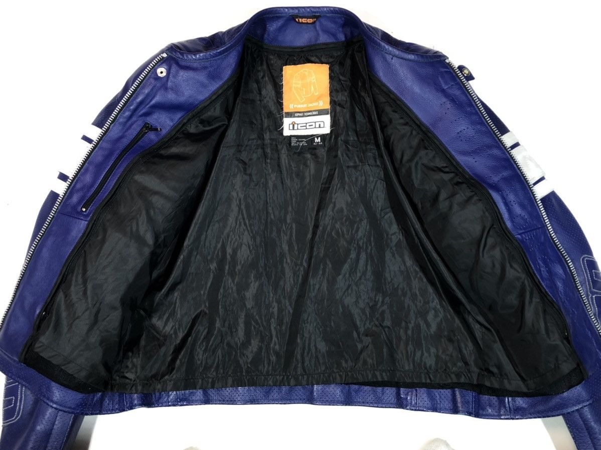 Dainese × Honda × Yamaha Icon motorcycle Leather Jacket Racing Size US M / EU 48-50 / 2 - 19 Thumbnail