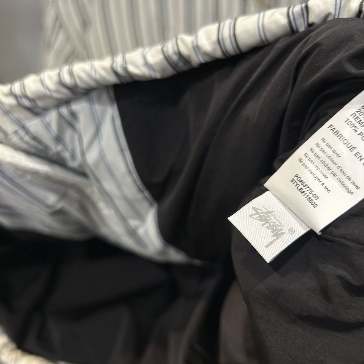 Stussy Stussy Stripe Down Puffer Jacket Size US L / EU 52-54 / 3 - 5 Thumbnail