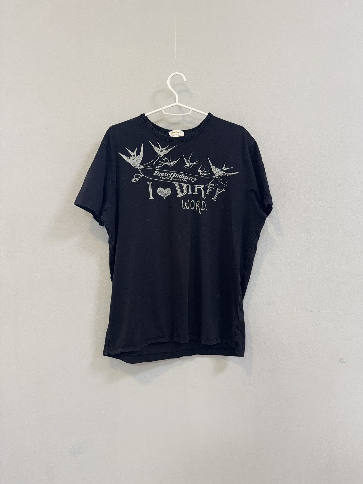 Diesel Y2K Diesel bird archival affliction distressed style shirt Size US XL / EU 56 / 4 - 1 Thumbnail
