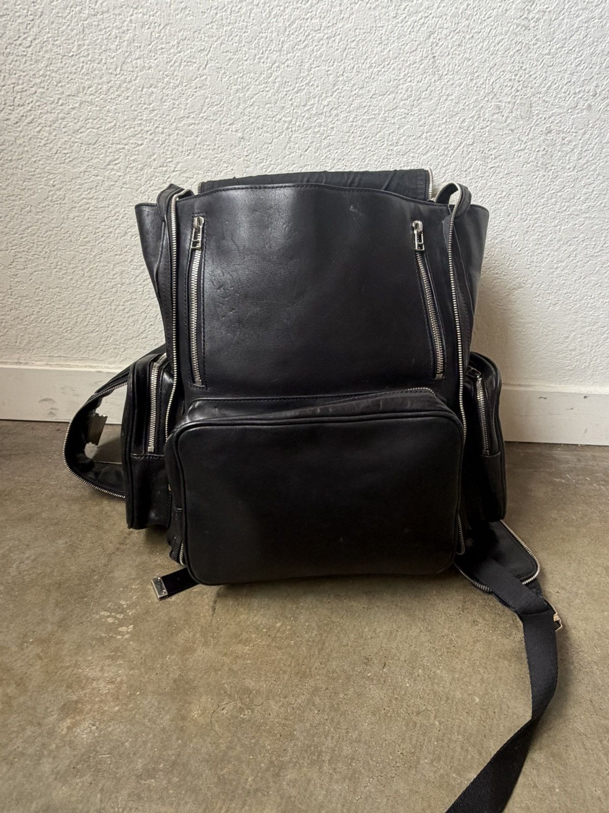 Hood By Air Hood By Air Leather Parachute Bag Size ONE SIZE - 5 Thumbnail