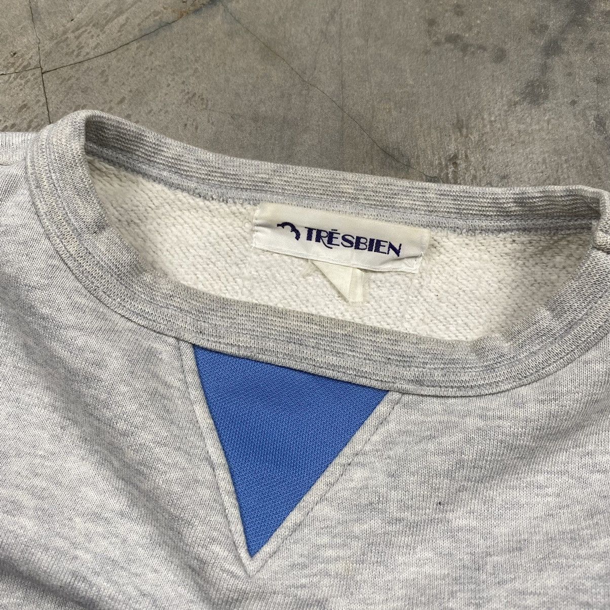 Japanese Brand × Vintage 90s Bunris Japan Double V Boxy Crewneck Size M / US 6-8 / IT 42-44 - 4 Thumbnail