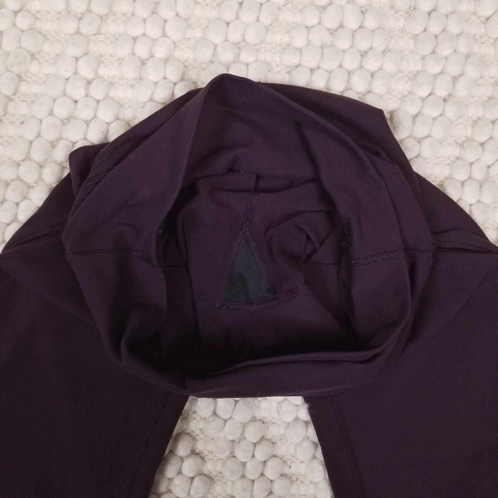 Lululemon Lululemon High Times Mesh Side Seam Black Cherry Sz 8 Size 30" / US 8 / IT 44 - 3 Thumbnail