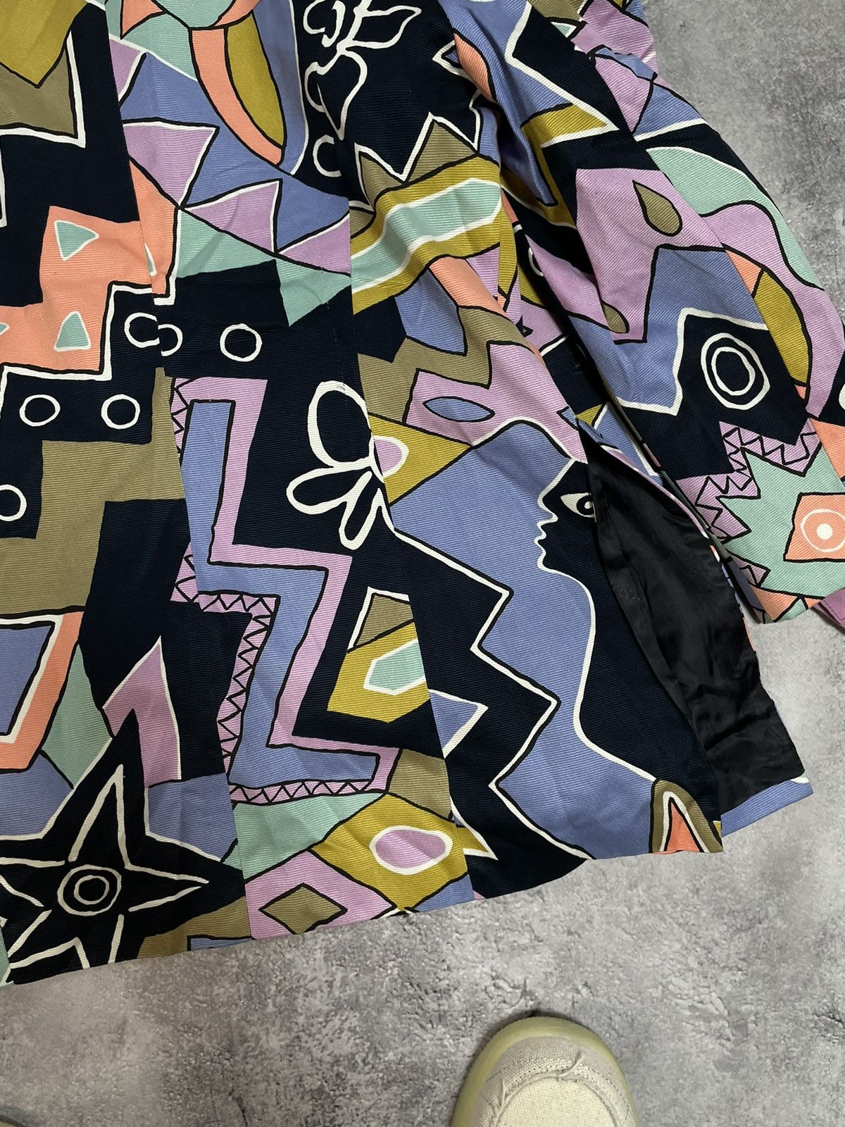 Louis Feraud LOUIS FERAUD PARIS Psychedelic Abstract Blouse Blouse jacket Size US M / EU 48-50 / 2 - 10 Thumbnail