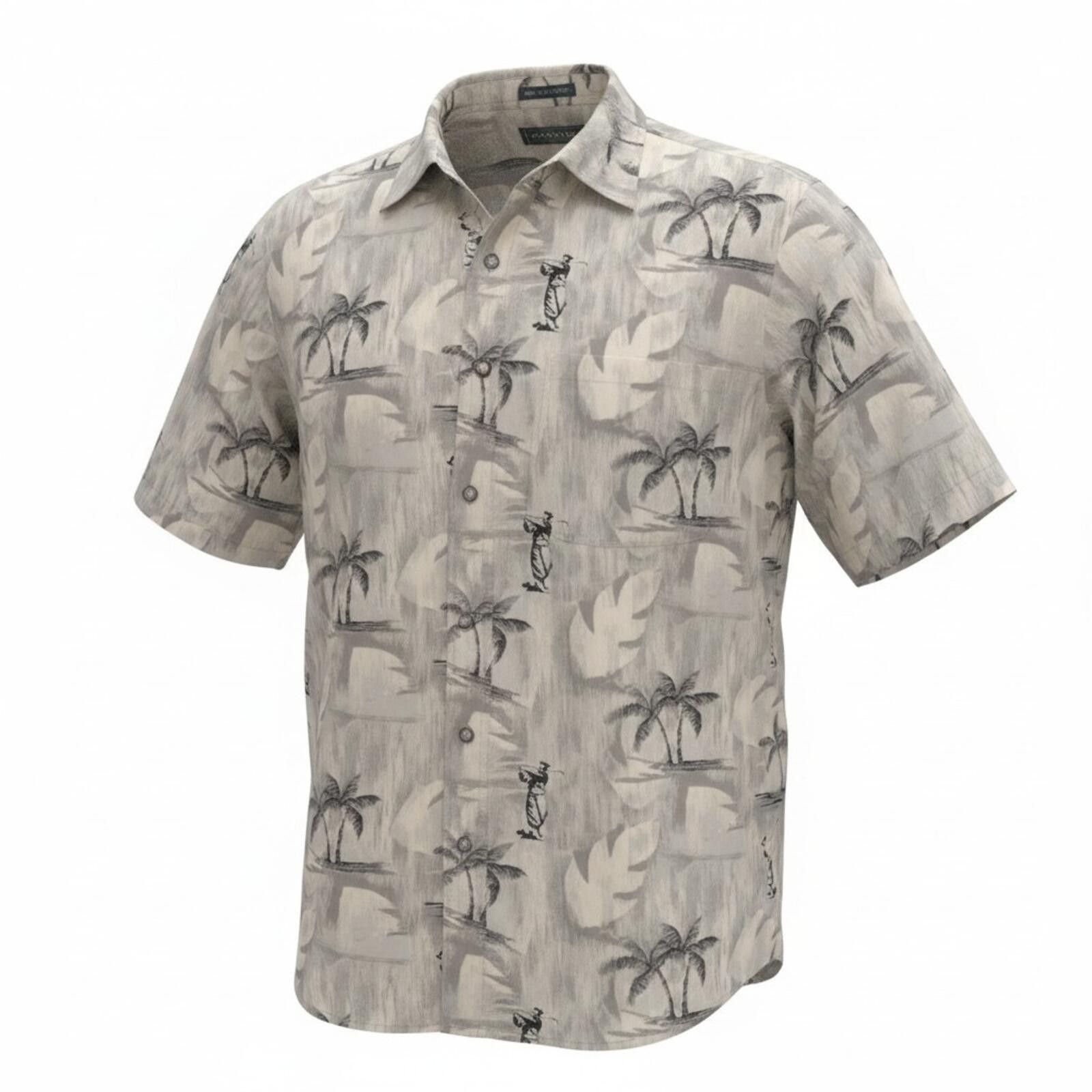 Other Y2K Vintage Golf 100% Cotton Short-sleeve Button-down Shirt Size US M / EU 48-50 / 2 - 1 Thumbnail