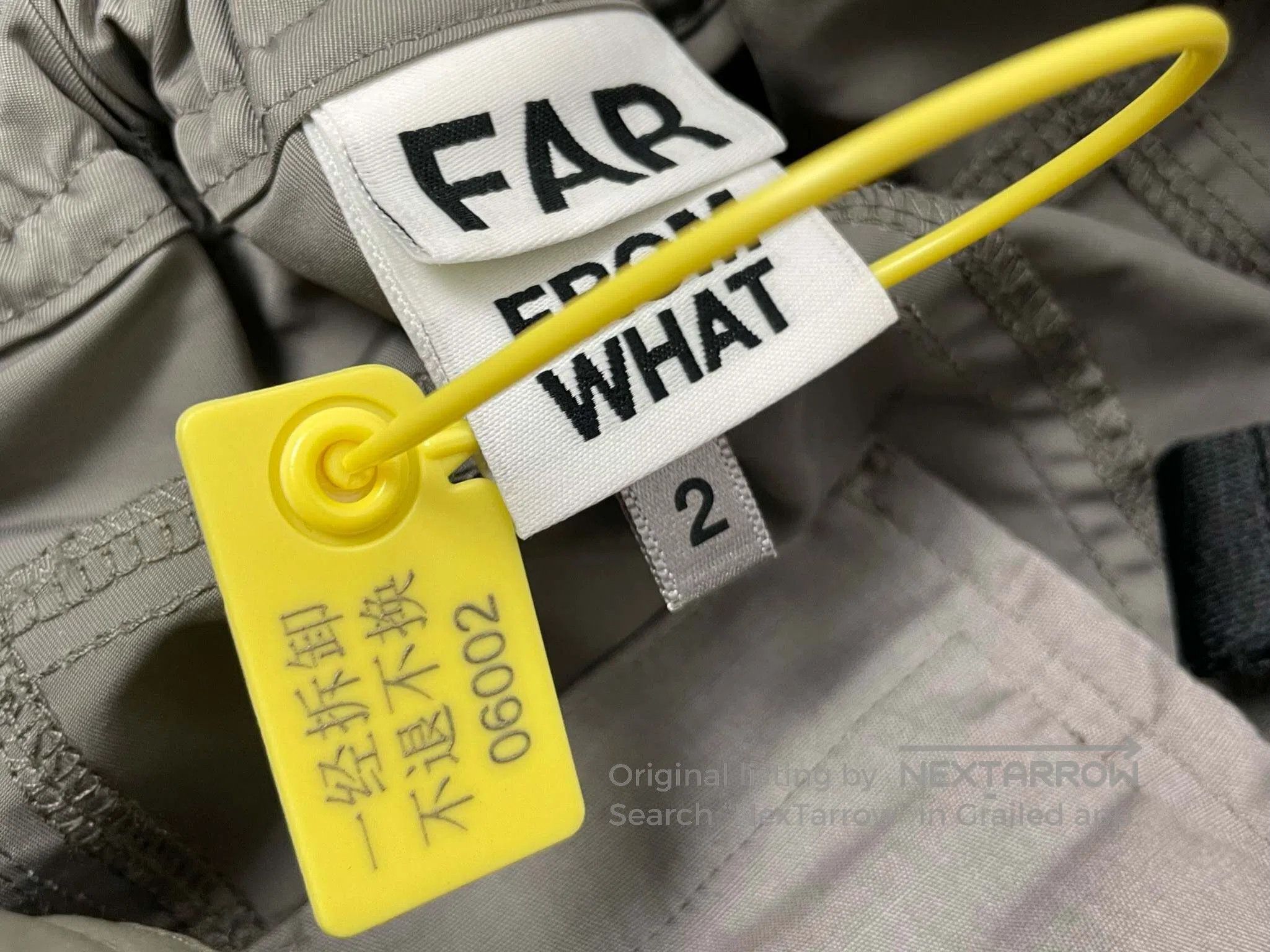 Other Far Archive size M Grey Functional Pants with Zipper Detai Size US 27 - 6 Thumbnail