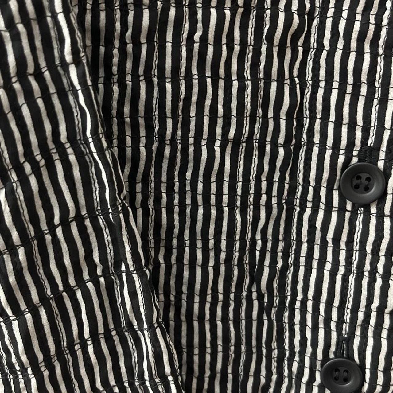 Issey Miyake Issey Miyake Crinkled Mandarin Collar Shirt Size US S / EU 44-46 / 1 - 4 Thumbnail