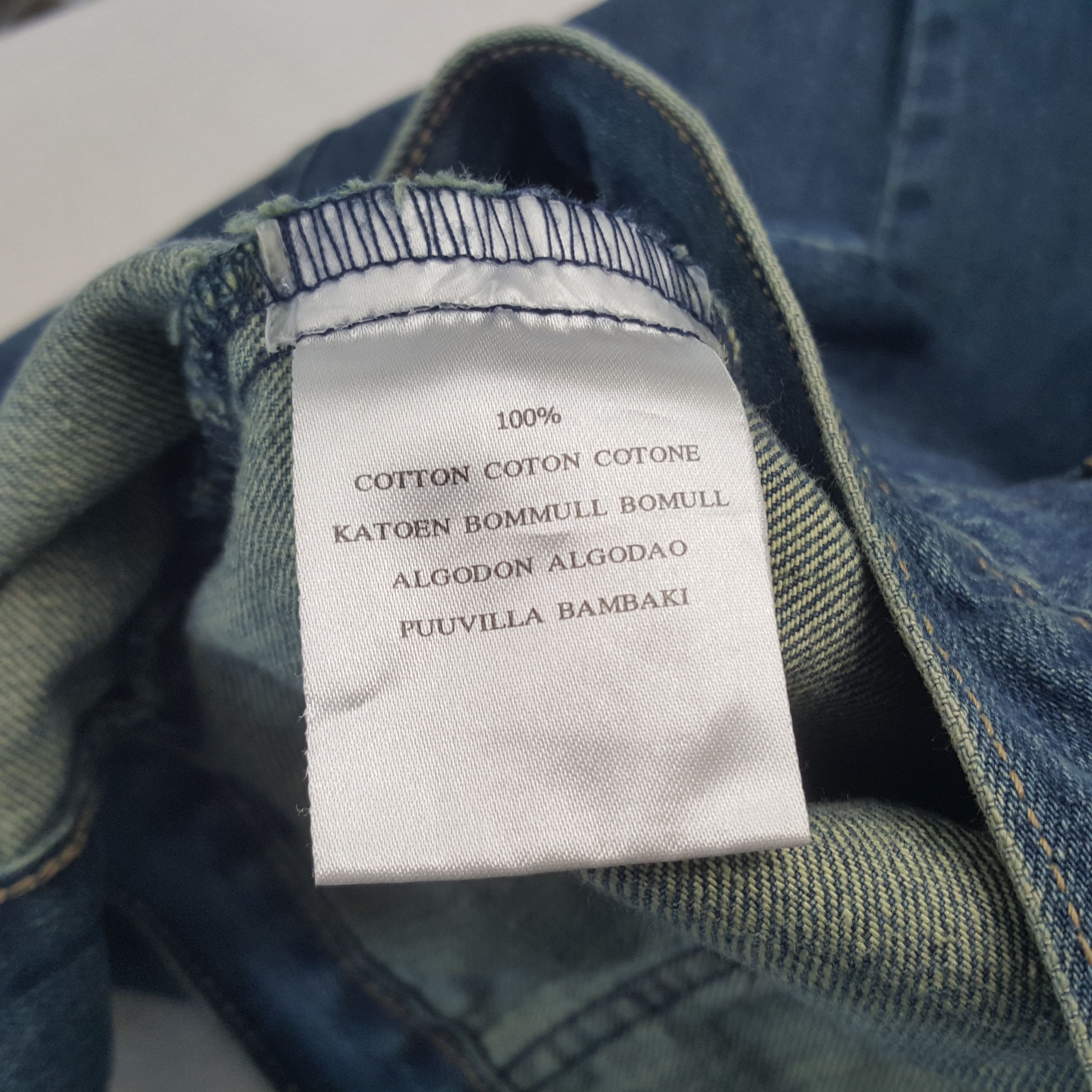 Burberry Vintage Burberry London Custom Spell Out Denim Jacket Size US S / EU 44-46 / 1 - 10 Thumbnail