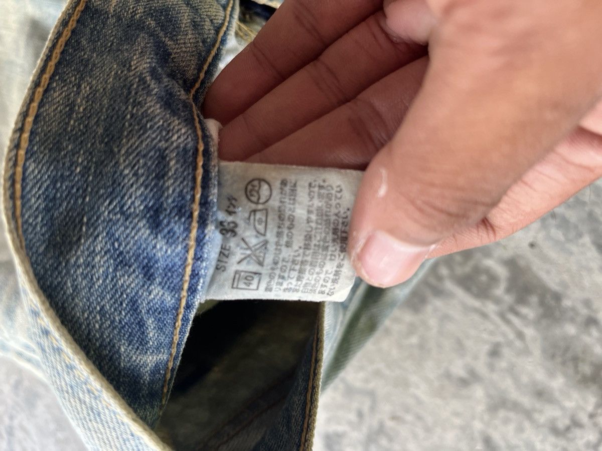If Six Was Nine Vintage Levis Mudwash Denim Size US 33 - 9 Thumbnail