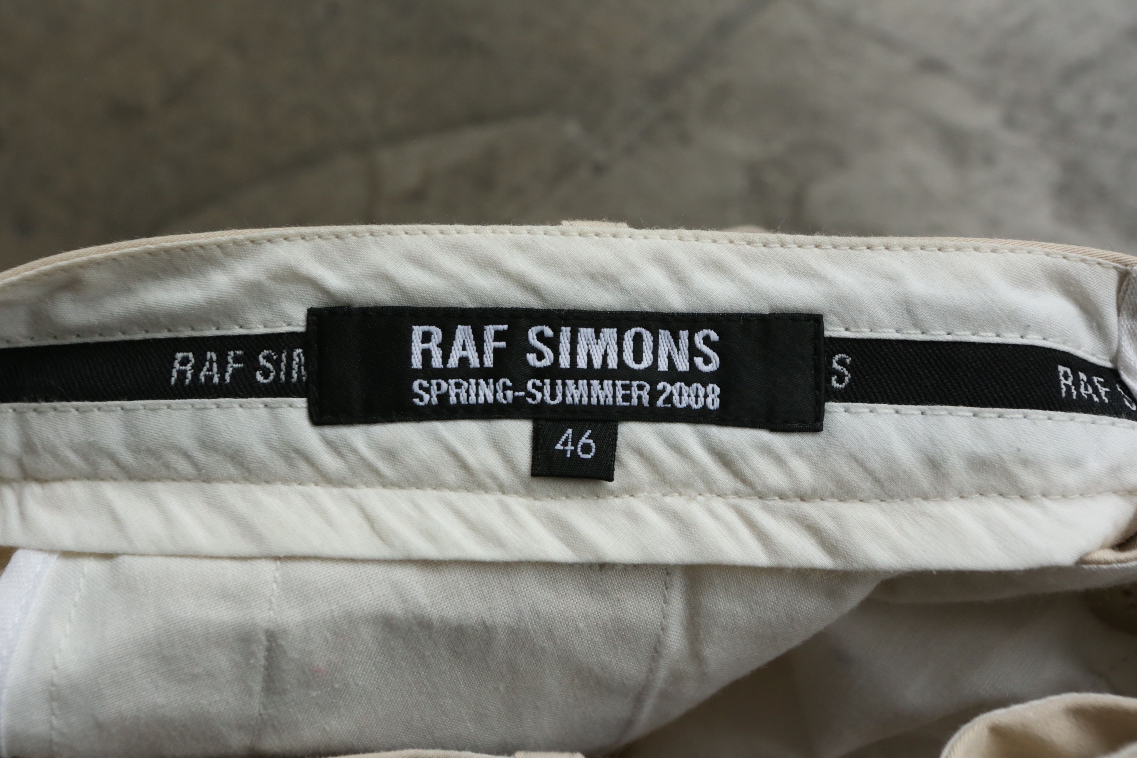 Raf Simons Raf Simons - S/S 08 - Tailored Trousers Size US 30 / EU 46 - 9 Thumbnail