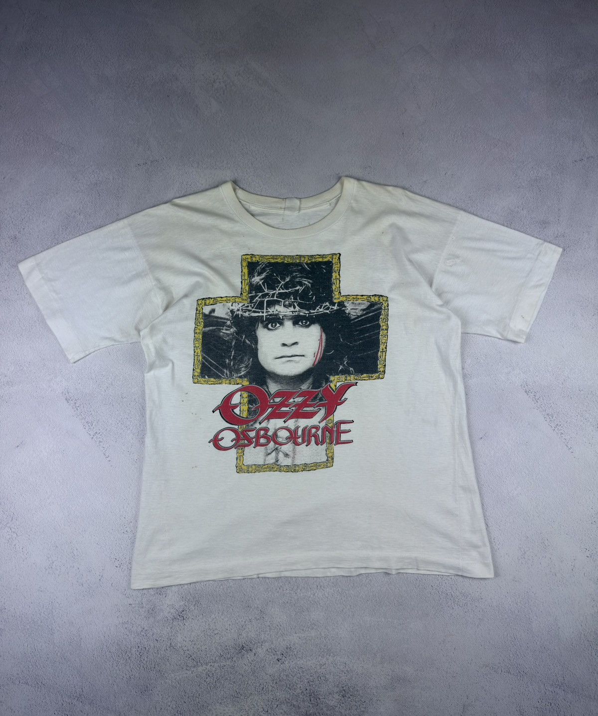 Ozzy Osbourne Rare! Vintage 1988 Ozzy Osbourne No Rest For The Wicked Band Size US M / EU 48-50 / 2 - 1 Thumbnail