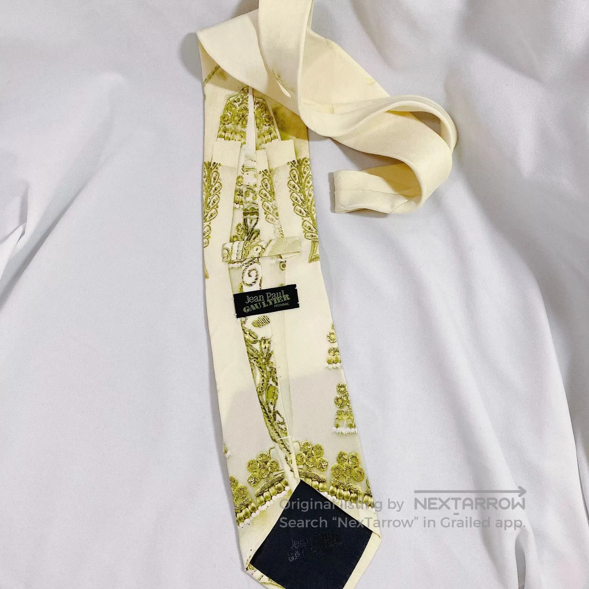 Jean Paul Gaultier Jean Paul Gaultier Silk Tie. Size ONE SIZE - 4 Thumbnail