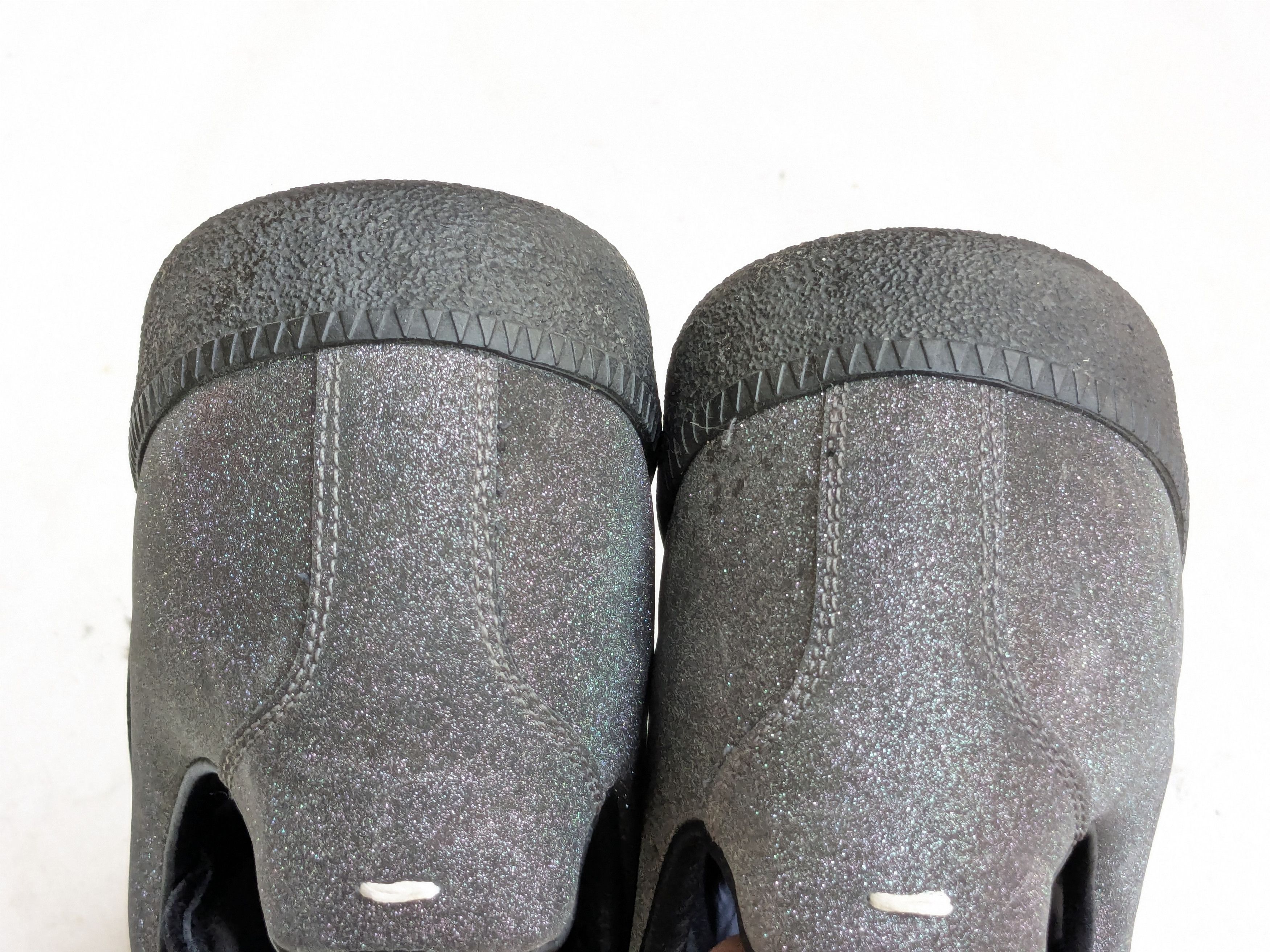 Maison Margiela Maison Margiela GAT Replica Glitter Black 12 45 Low Tops Size US 12 / EU 45 - 14 Thumbnail