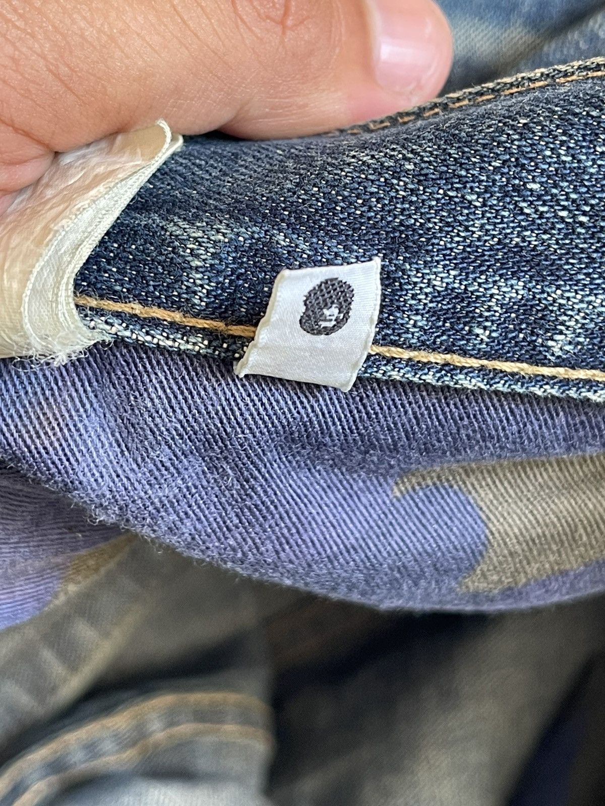 Bape OG Bape Bathing Ape ASNKA Patches Jeans Size 38 Size US 38 / EU 54 - 17 Thumbnail