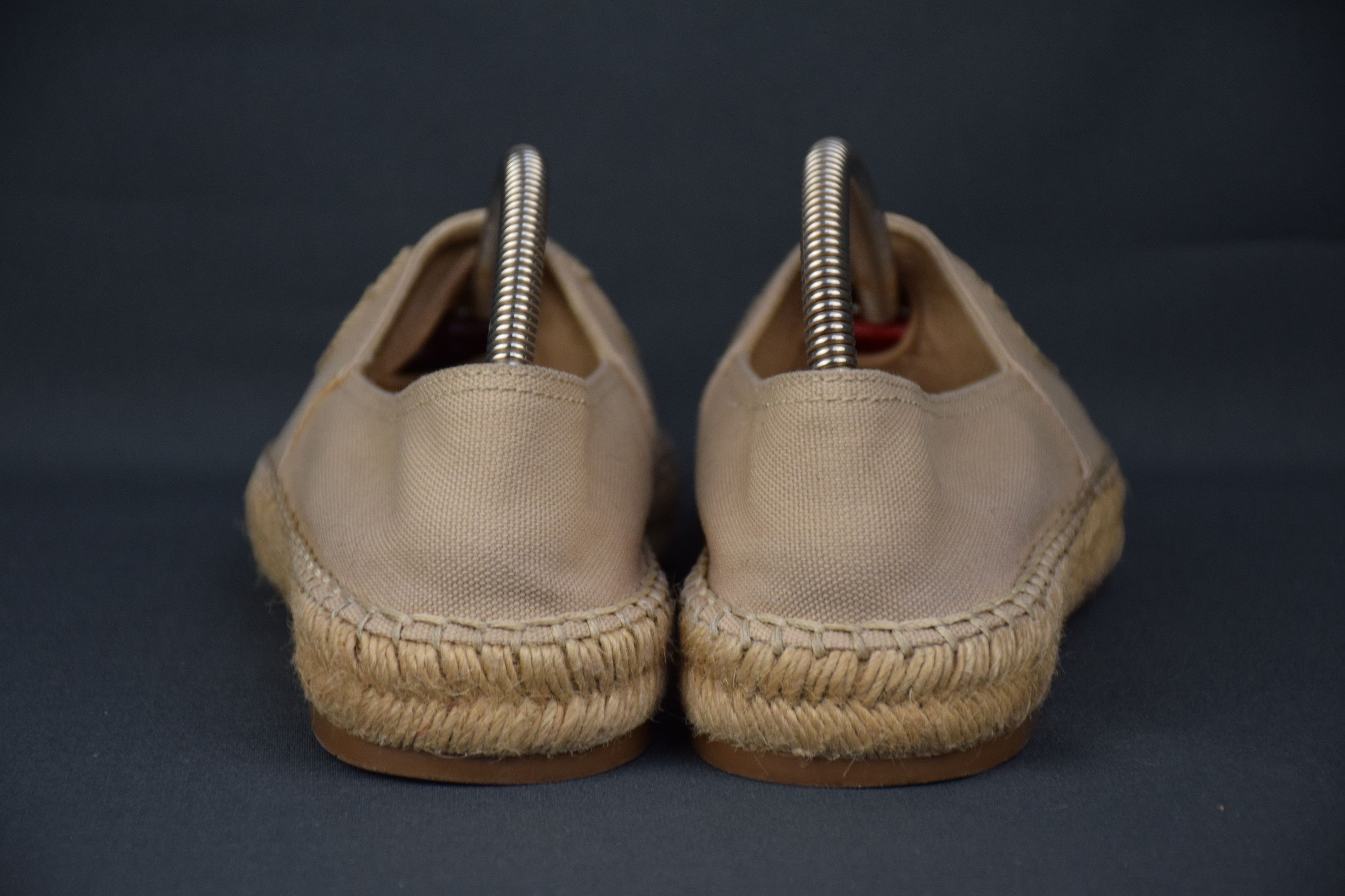 Prada PRADA Beige Espadrille Canvas Flats US 6.5 UK 4.5 EU 37.5 Size US 6.5 / IT 36.5 - 7 Thumbnail