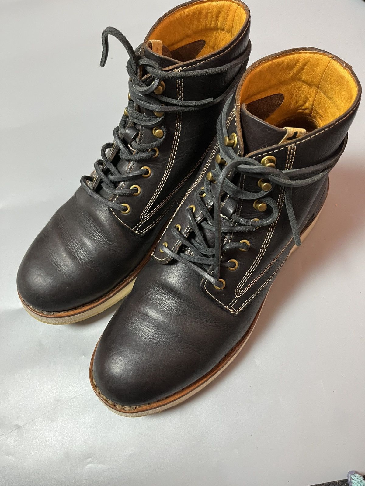 Visvim Visvim AW22 virgil folk leather boots Size US 9.5 / EU 42-43 - 4 Thumbnail