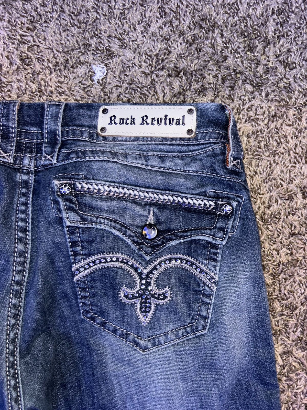 Rock Revival Rock Revival Jeans Size 32" / US 10 / IT 46 - 3 Thumbnail