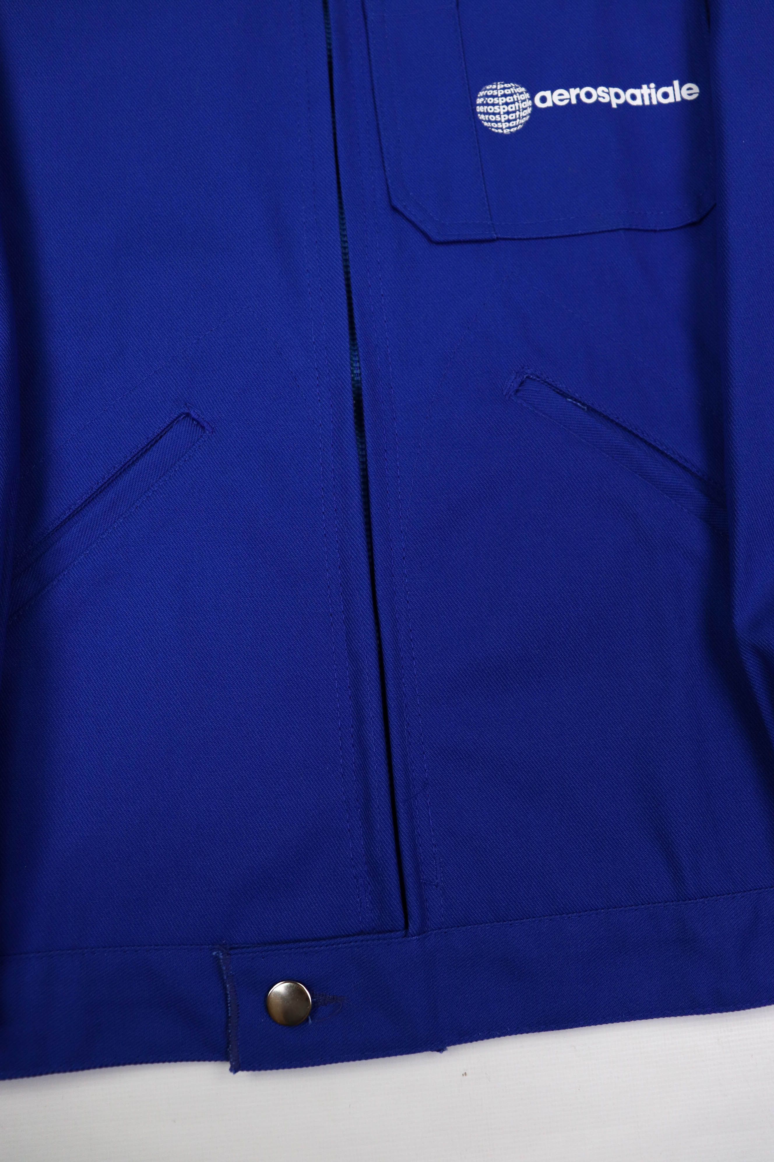 Vintage Vintage Made in France French Blue Zip Chore Coat Jacket Size US M / EU 48-50 / 2 - 5 Thumbnail