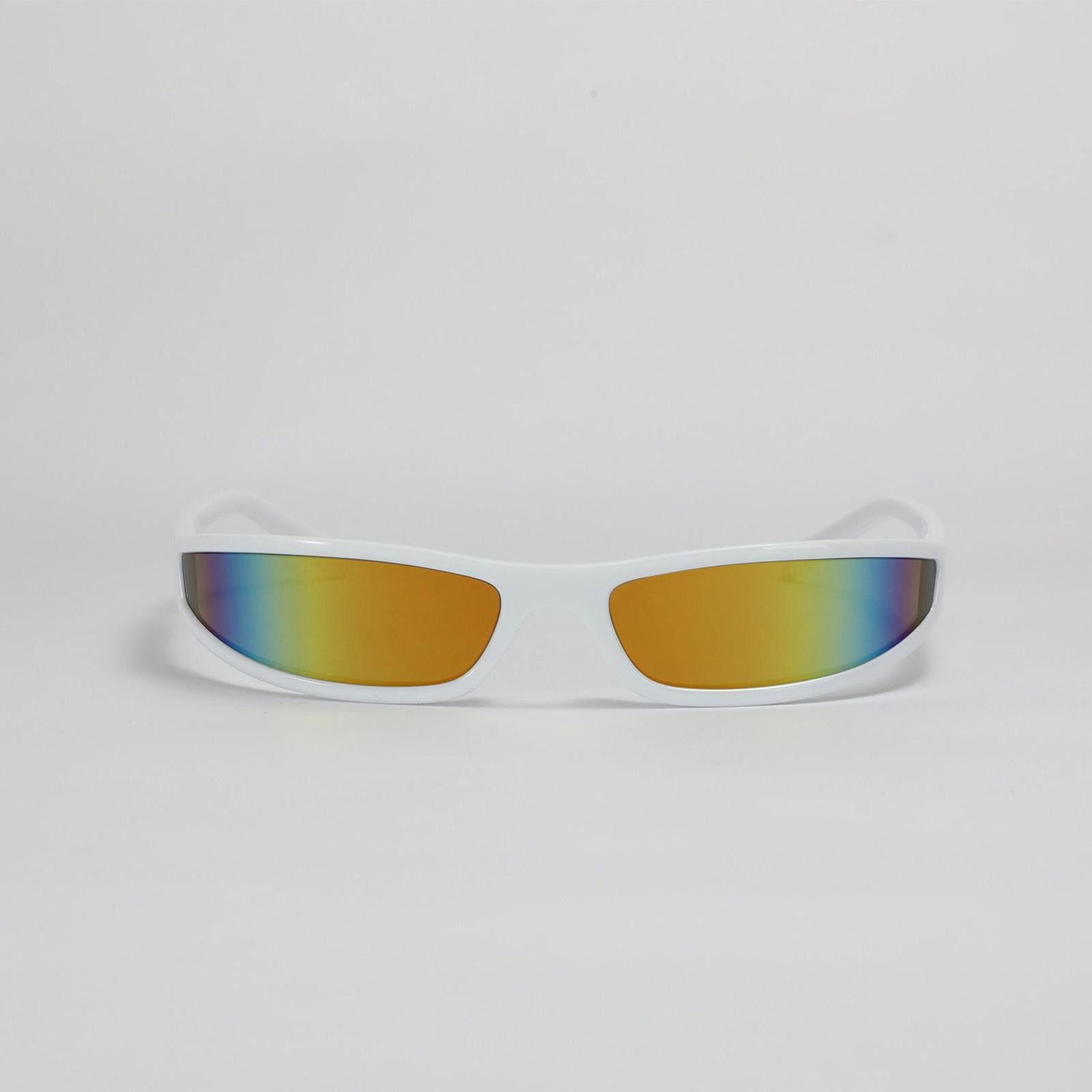Japanese Brand Vtg Y2k Avant Garde Future Sunglasses Black Unisex One Size Size ONE SIZE - 2 Thumbnail