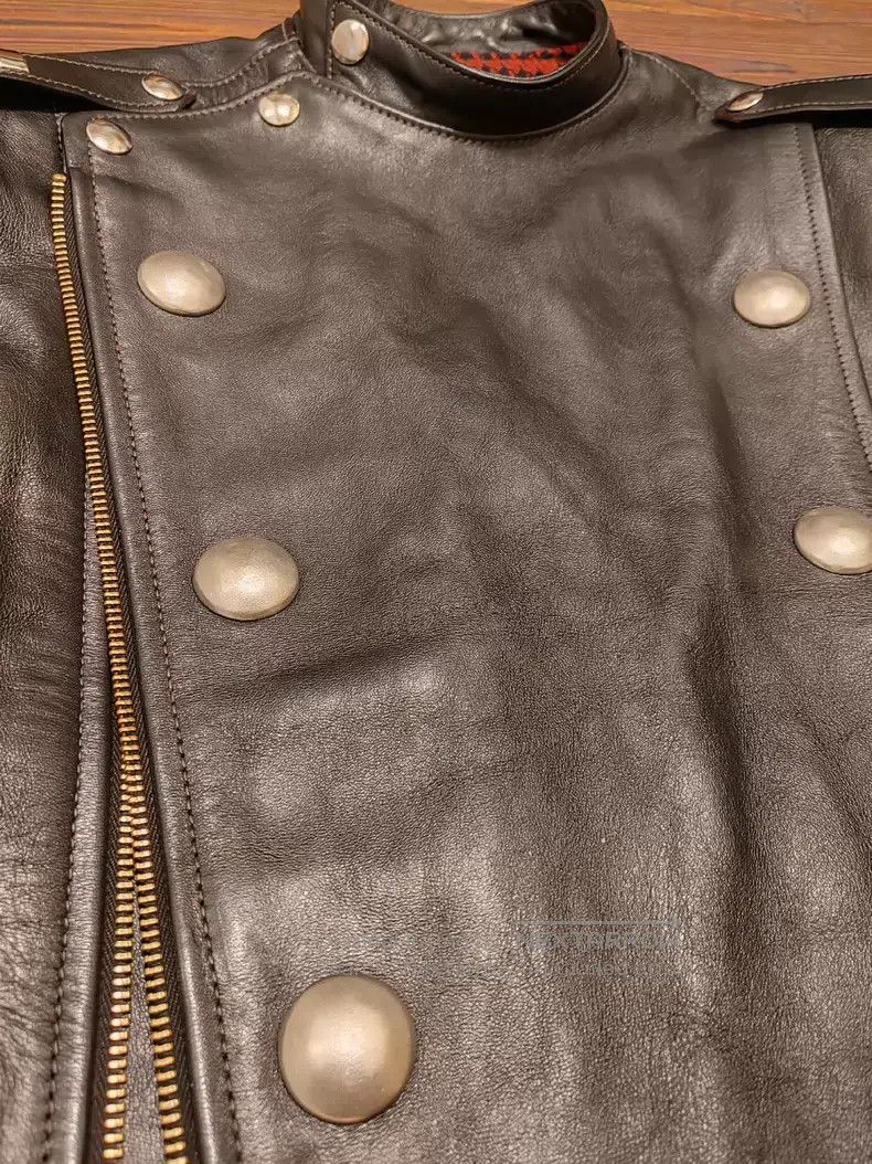 Buco Buco J31 Pig milk tea core horse skin Size US S / EU 44-46 / 1 - 5 Thumbnail