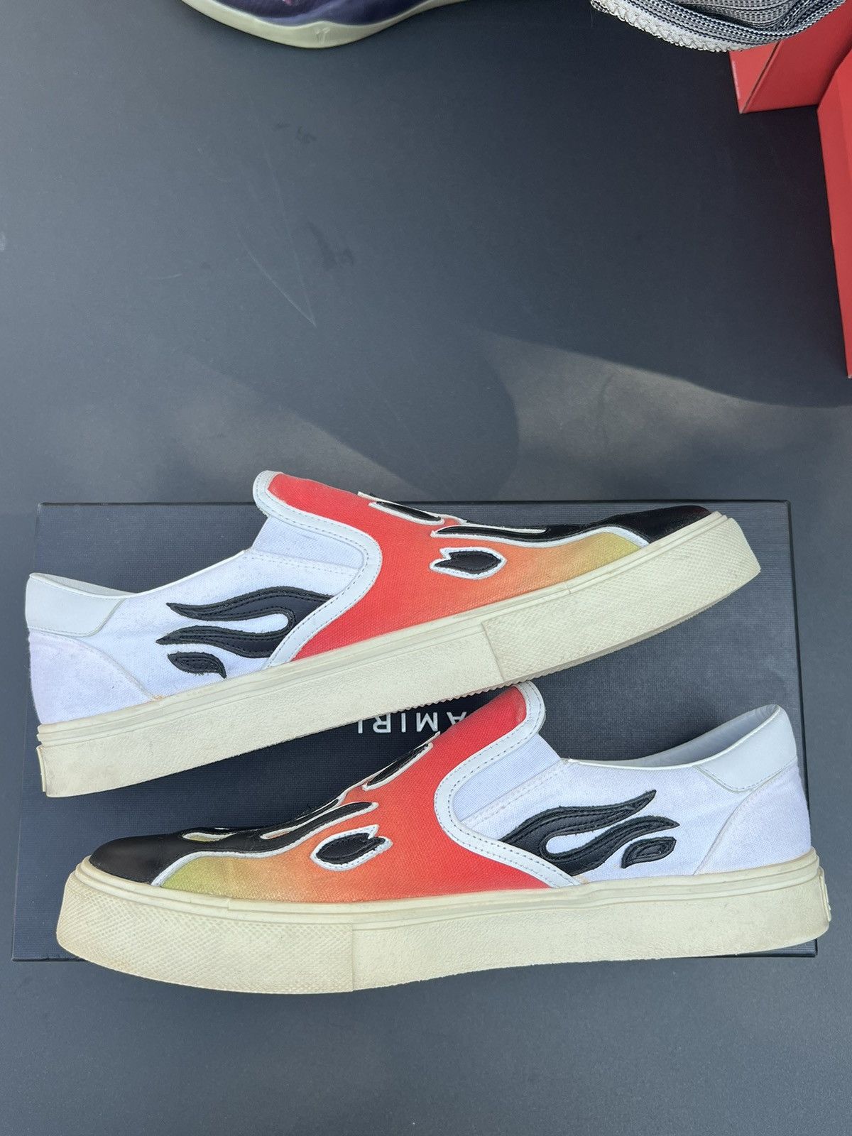 Amiri Amiri flame slip-on Size US 10 / EU 43 - 2 Thumbnail