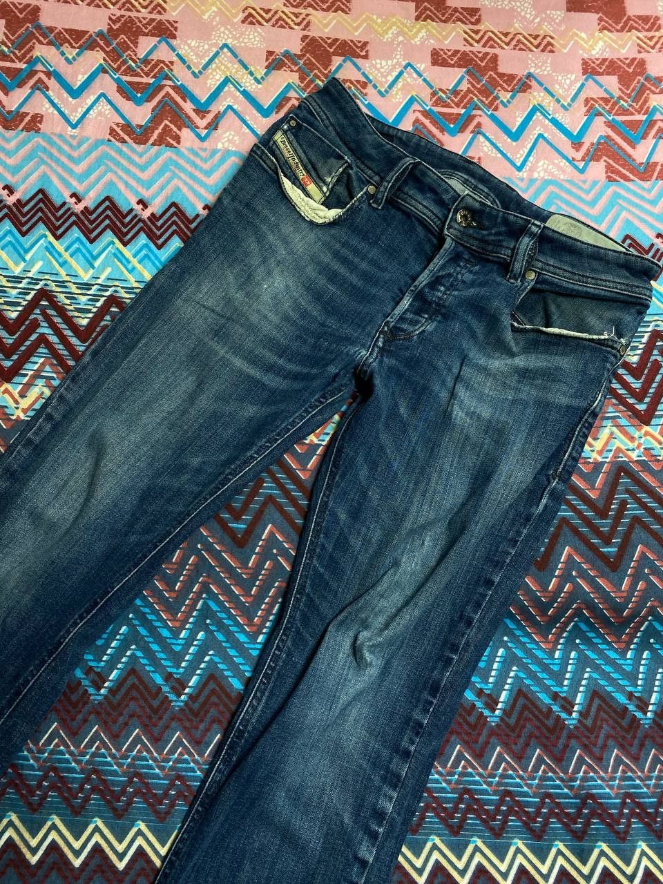 Diesel Denim pants vintage Diesel TROXER blue jeans Y2K Size US 28 / EU 44 - 7 Thumbnail