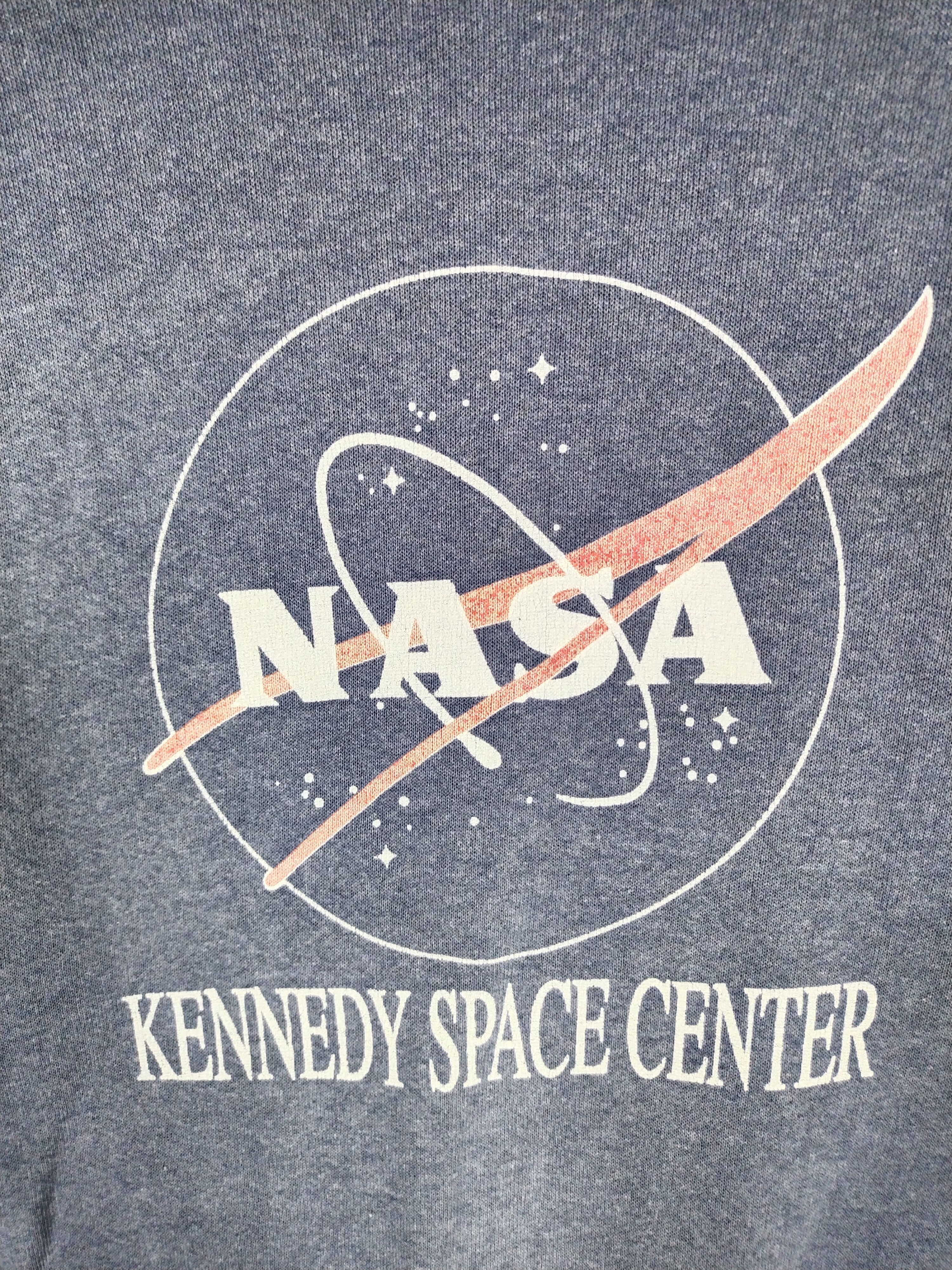 NASA × Vintage 🔥 Vtg Nasa Kennedy Space Center Sweatshirt Size US M / EU 48-50 / 2 - 4 Thumbnail