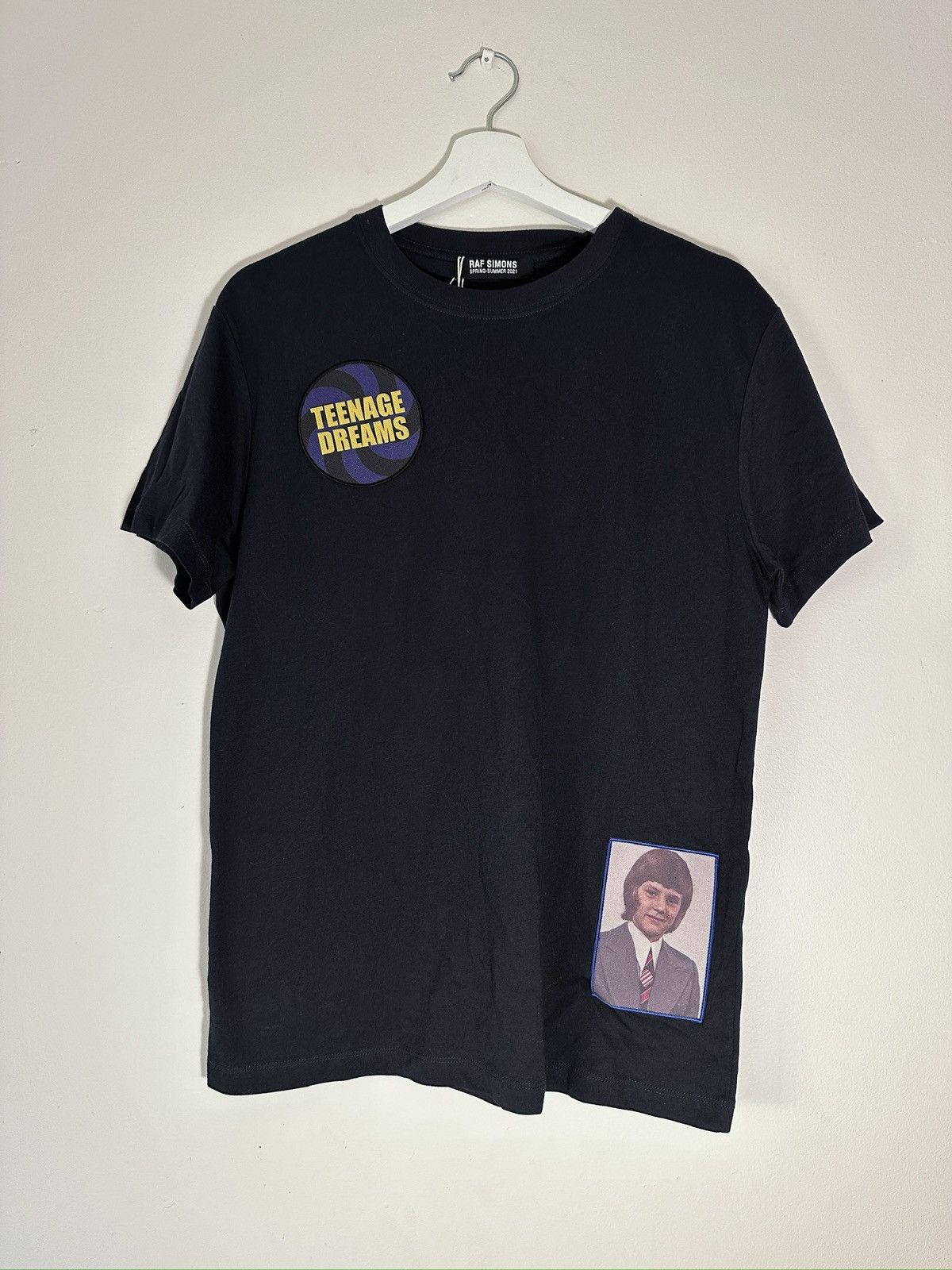 Raf Simons Raf Simons Navy SS21 Teenage Dreams Tee Size US S / EU 44-46 / 1 - 2 Thumbnail
