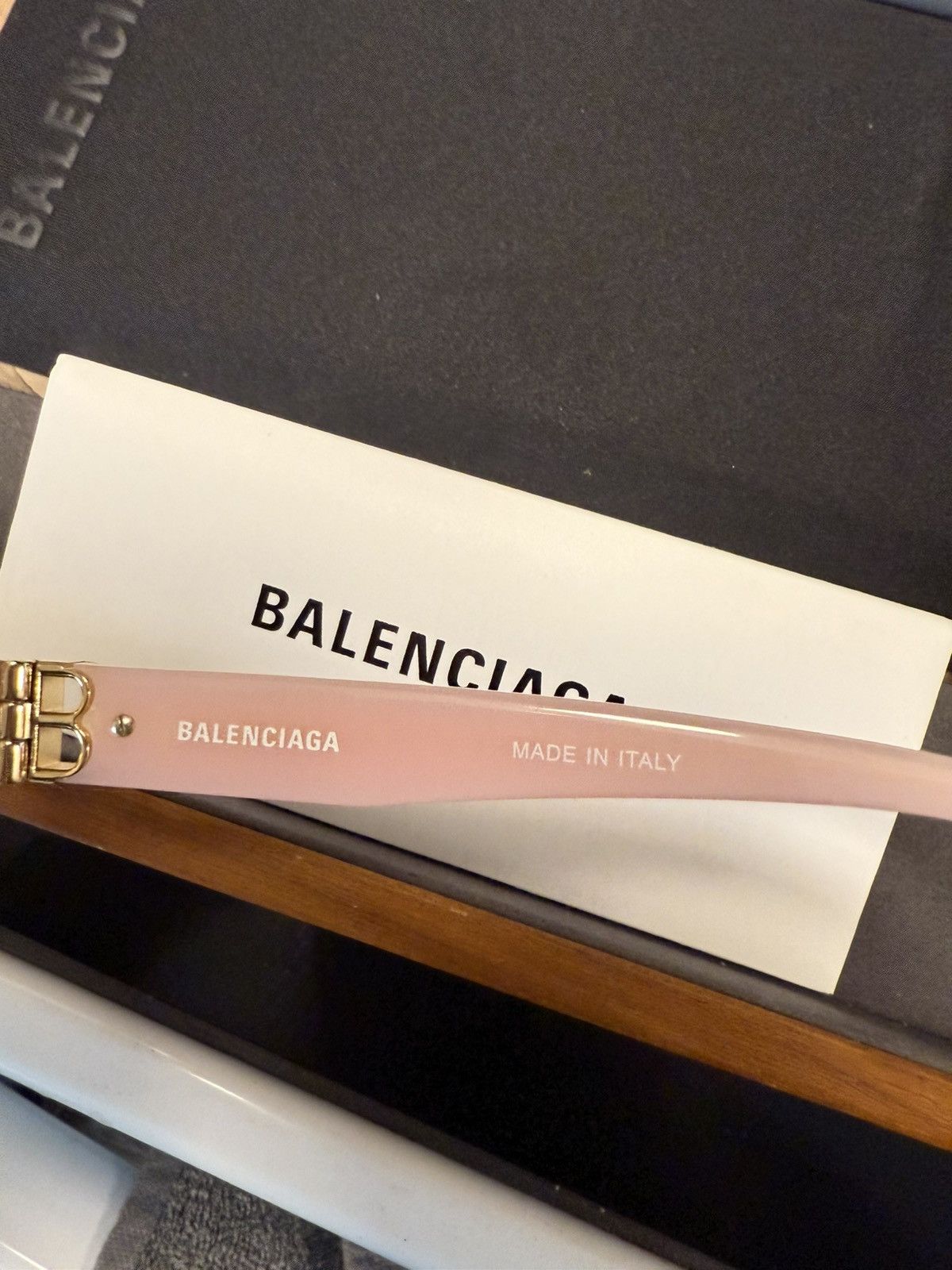 Balenciaga Balenciaga Everyday Square Unisex Glasses Size ONE SIZE - 4 Thumbnail