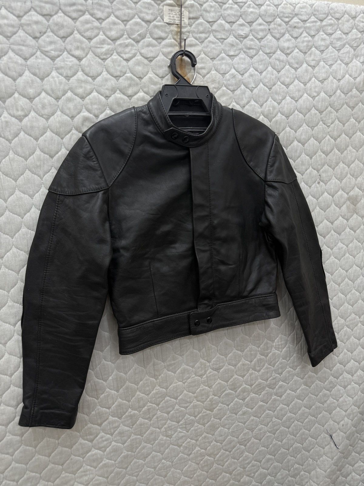 Genuine Leather 🔥🔥🔥ARCHIVE VTG ERDMANN LEDERBEKLEIDUNG LEATHER BIKER JACKET Size US S / EU 44-46 / 1 - 5 Thumbnail