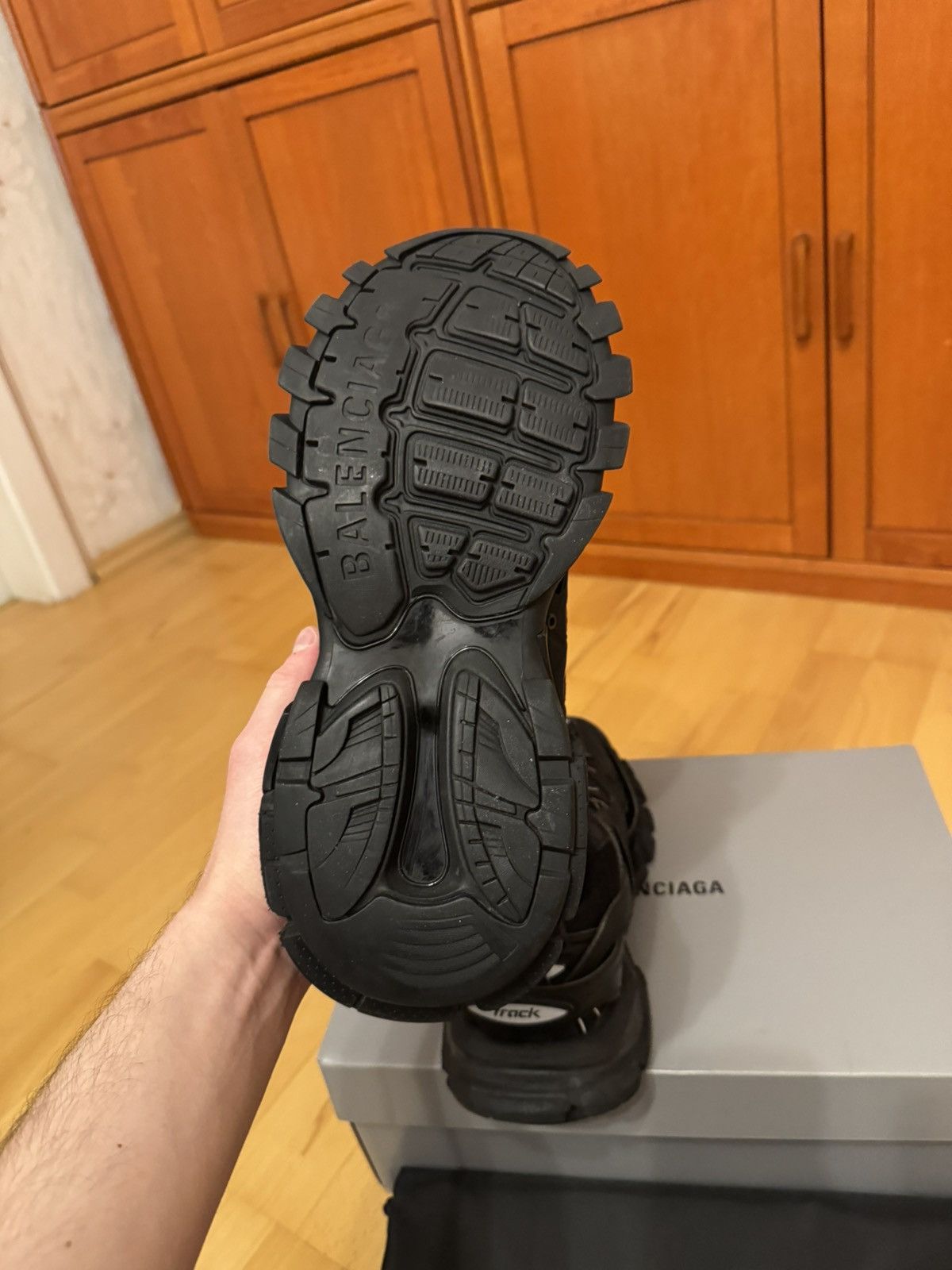 Balenciaga Balenciaga Track Triple Black Size US 10 / EU 43 - 9 Thumbnail