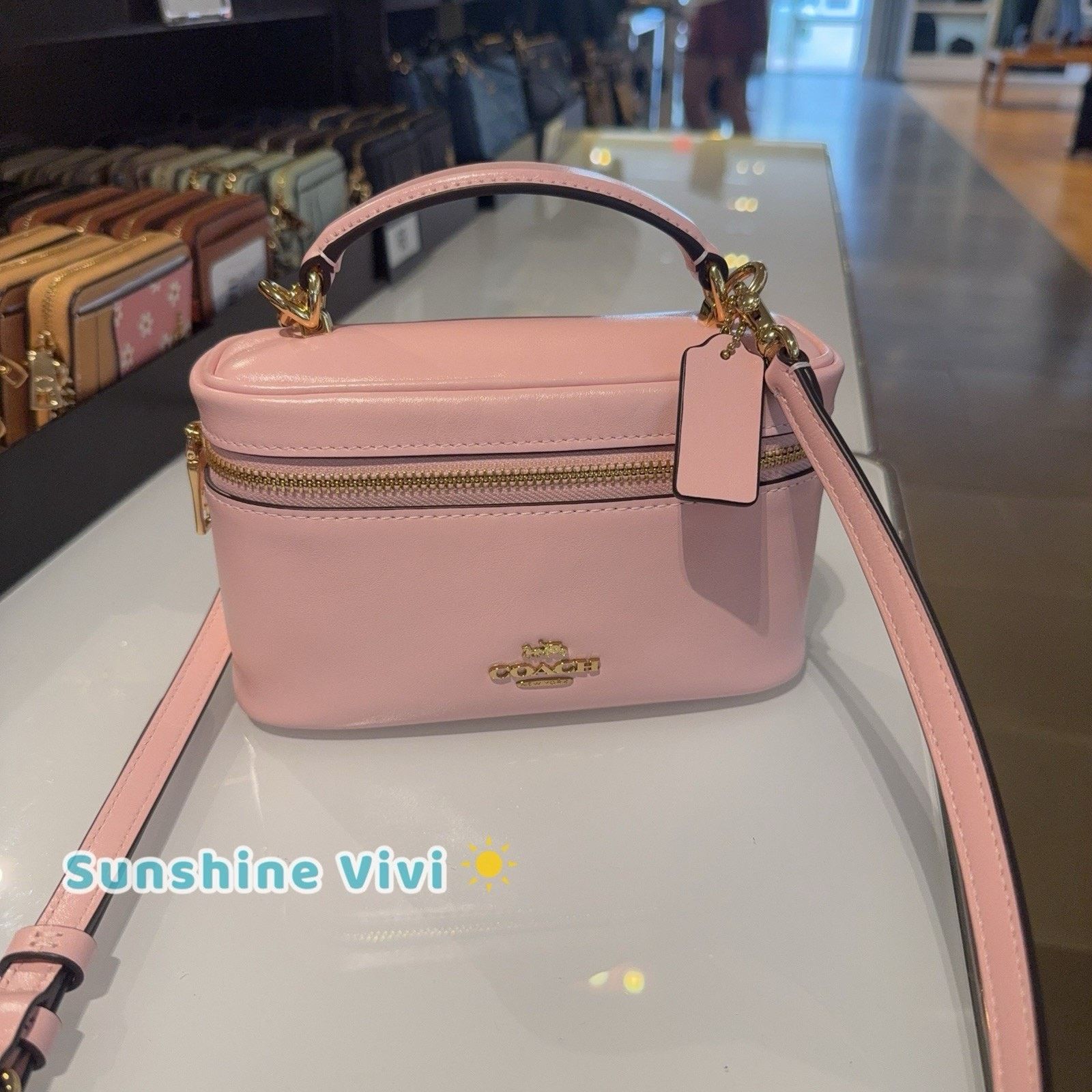 Coach NWT Coach Rainer Crossbody Bag 18 CEO24 Soft Pink leather Size ONE SIZE - 1 Thumbnail