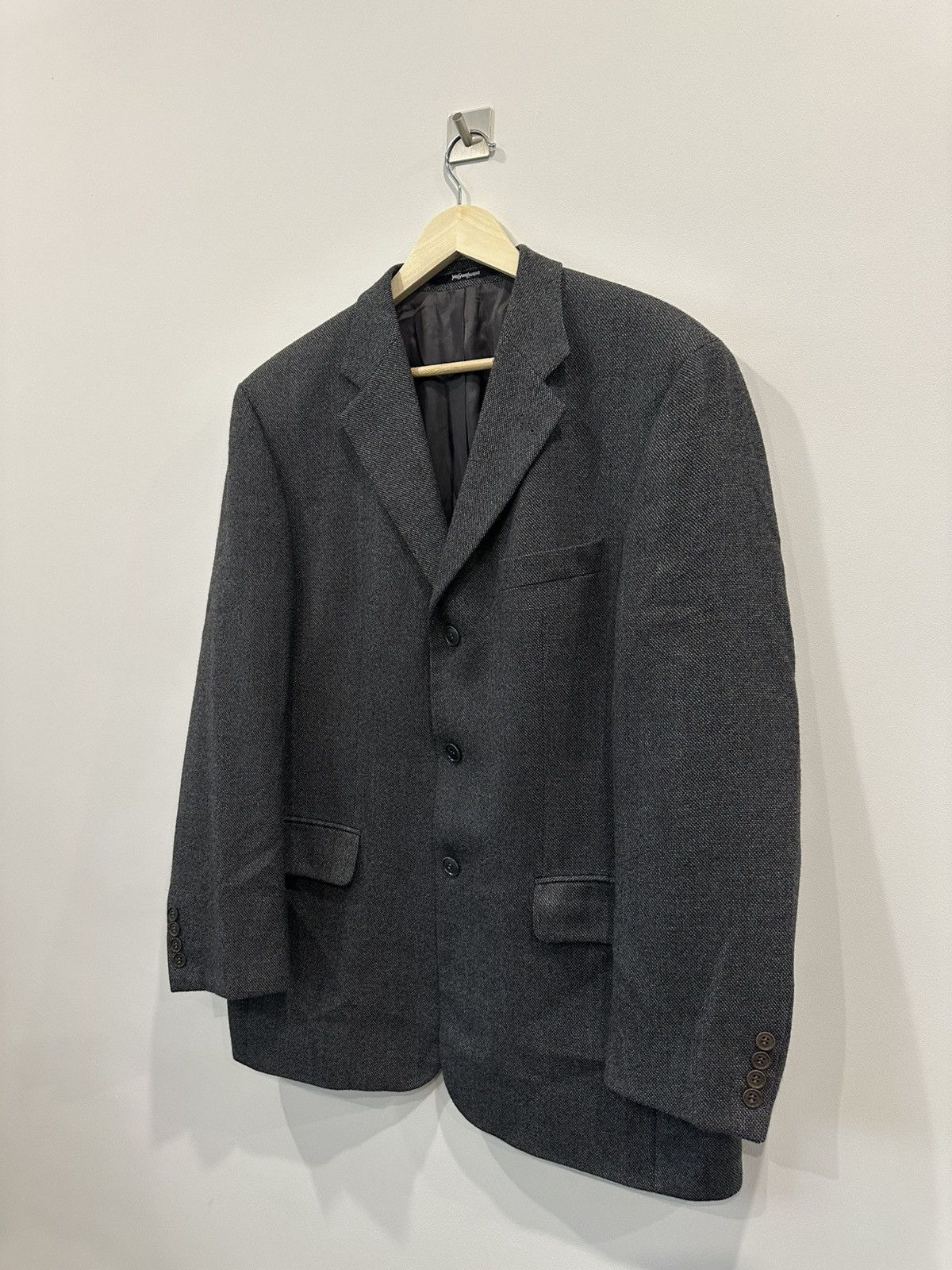 Yves Saint Laurent Yves Saint Laurent Pour Homme vintage wool blazer 1998 Size 52S - 3 Thumbnail