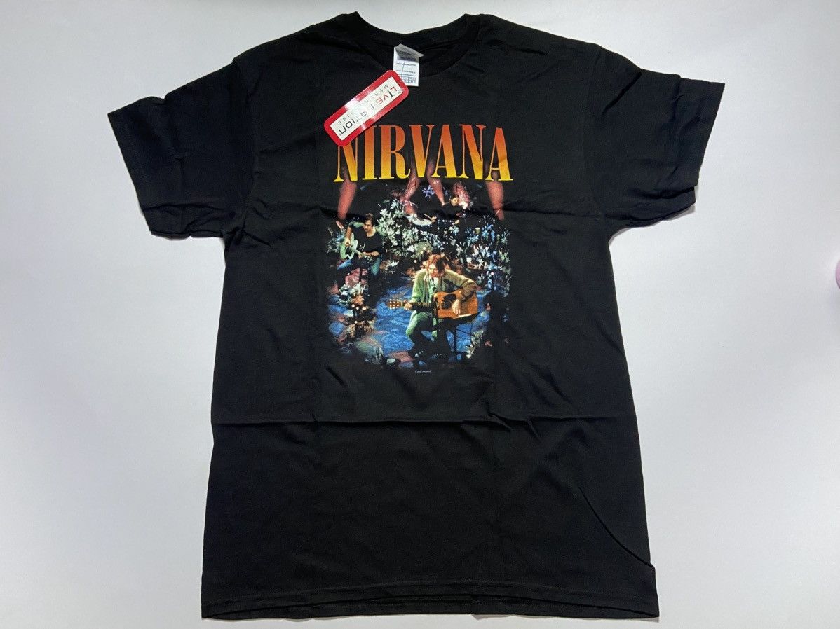 Band Tees × Vintage NIRVANA Size US M / EU 48-50 / 2 - 1 Thumbnail