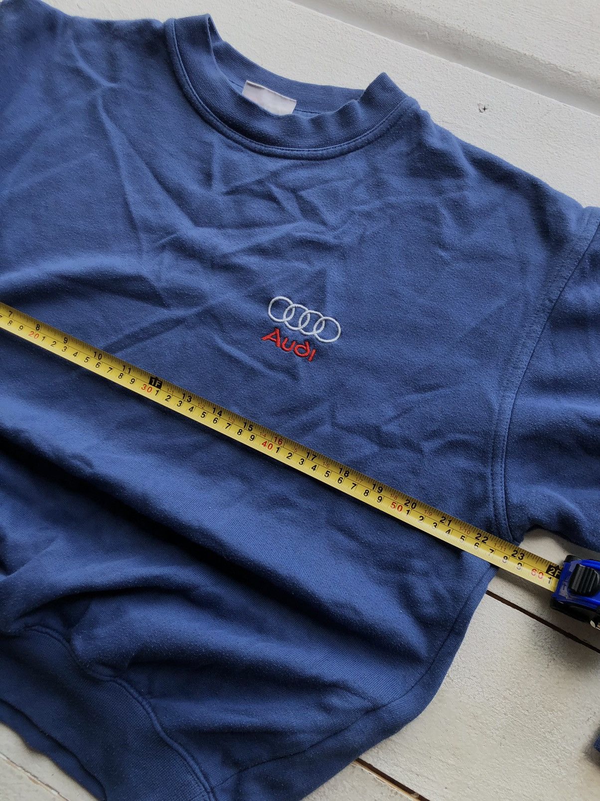 Audi Vintage Sweater Audi Faded Small Logo Size US M / EU 48-50 / 2 - 7 Thumbnail