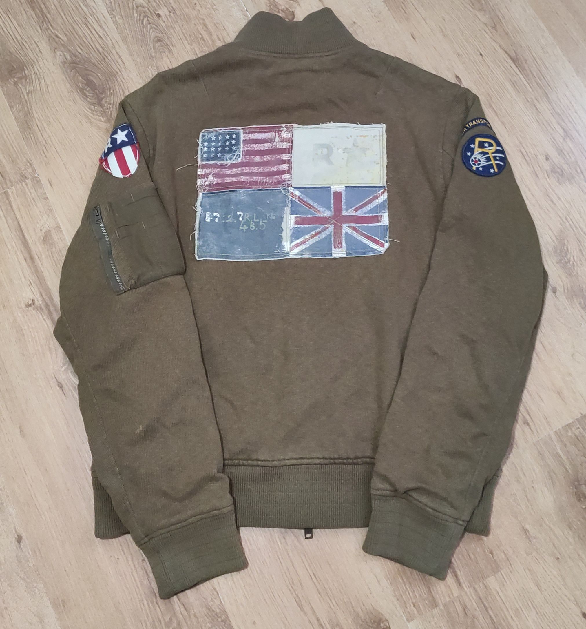 Polo Ralph Lauren × Vintage Men's Polo Ralph Lauren 40s style military jacket size L Size US L / EU 52-54 / 3 - 1 Thumbnail