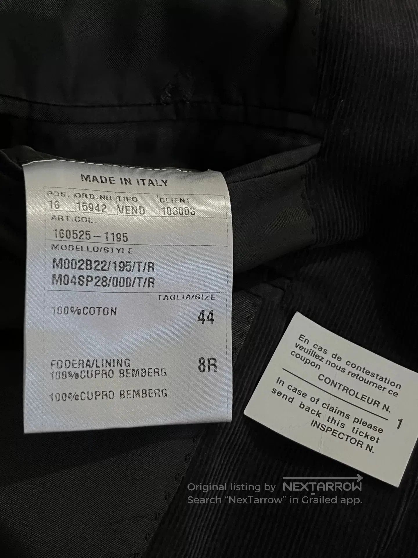 Lanvin Lanvin Men's Suit Set. Size US M / EU 48-50 / 2 - 5 Thumbnail